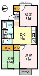 パルコート林　Ⅱの物件間取画像